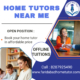 Home tutors near me