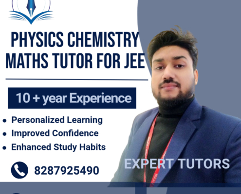 Physics chenistry maths tutor for JEE & Neet